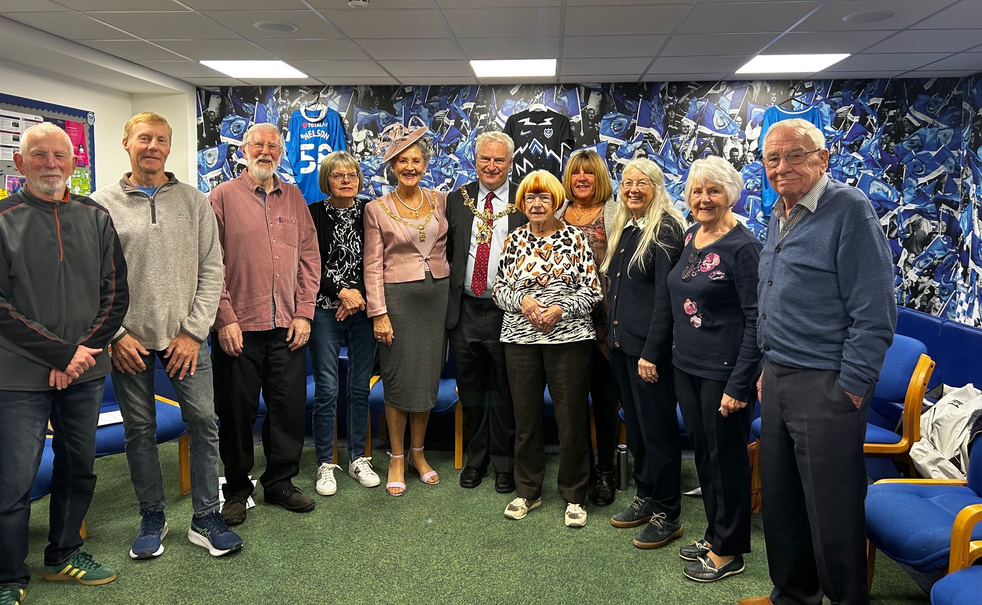 Visit of The Mayor and Mayoress of Portsmouth